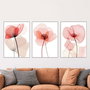 Wallity Set de Pinturas Decorativas de MDF Multicolor (3 Piezas)